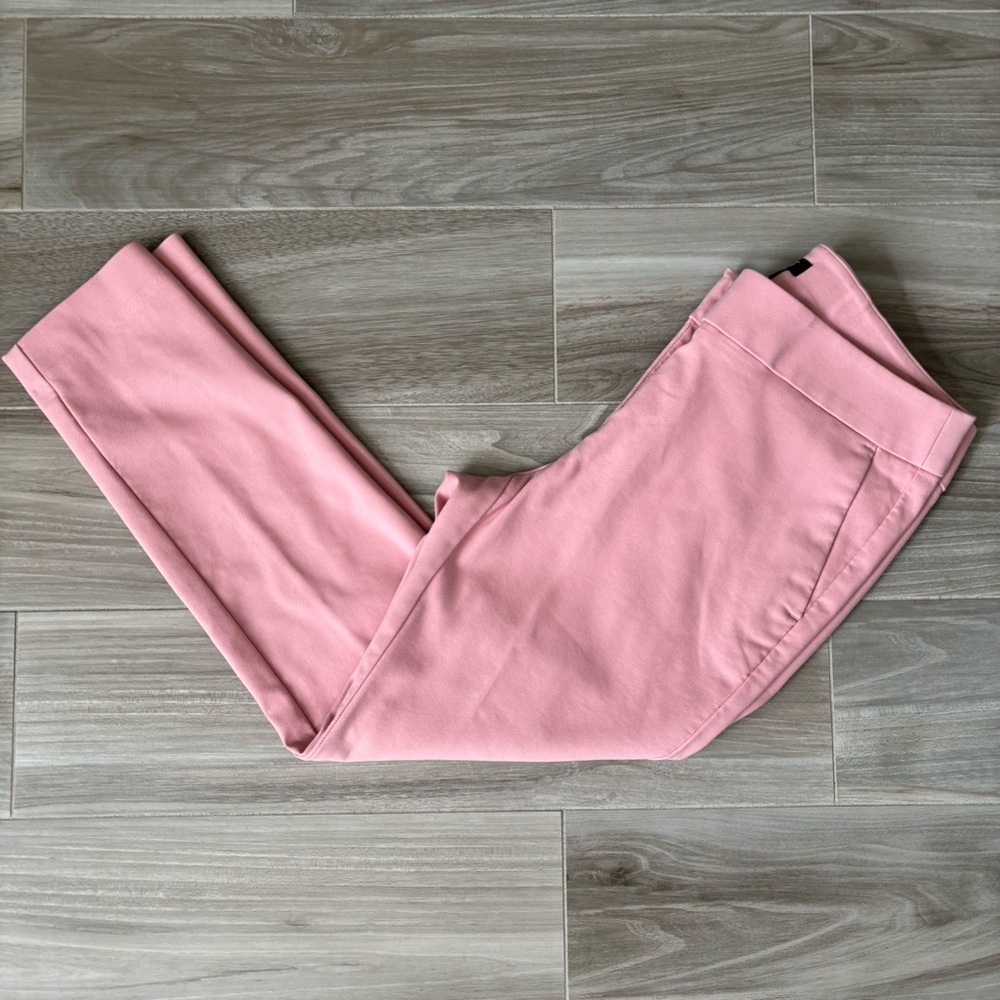 LOFT Skinny Back-Slit Pants in Julie Fit - Color “Bridal Rose”